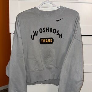UW Oshkosh Nike Fleece Crewneck Sweatshirt Women's
